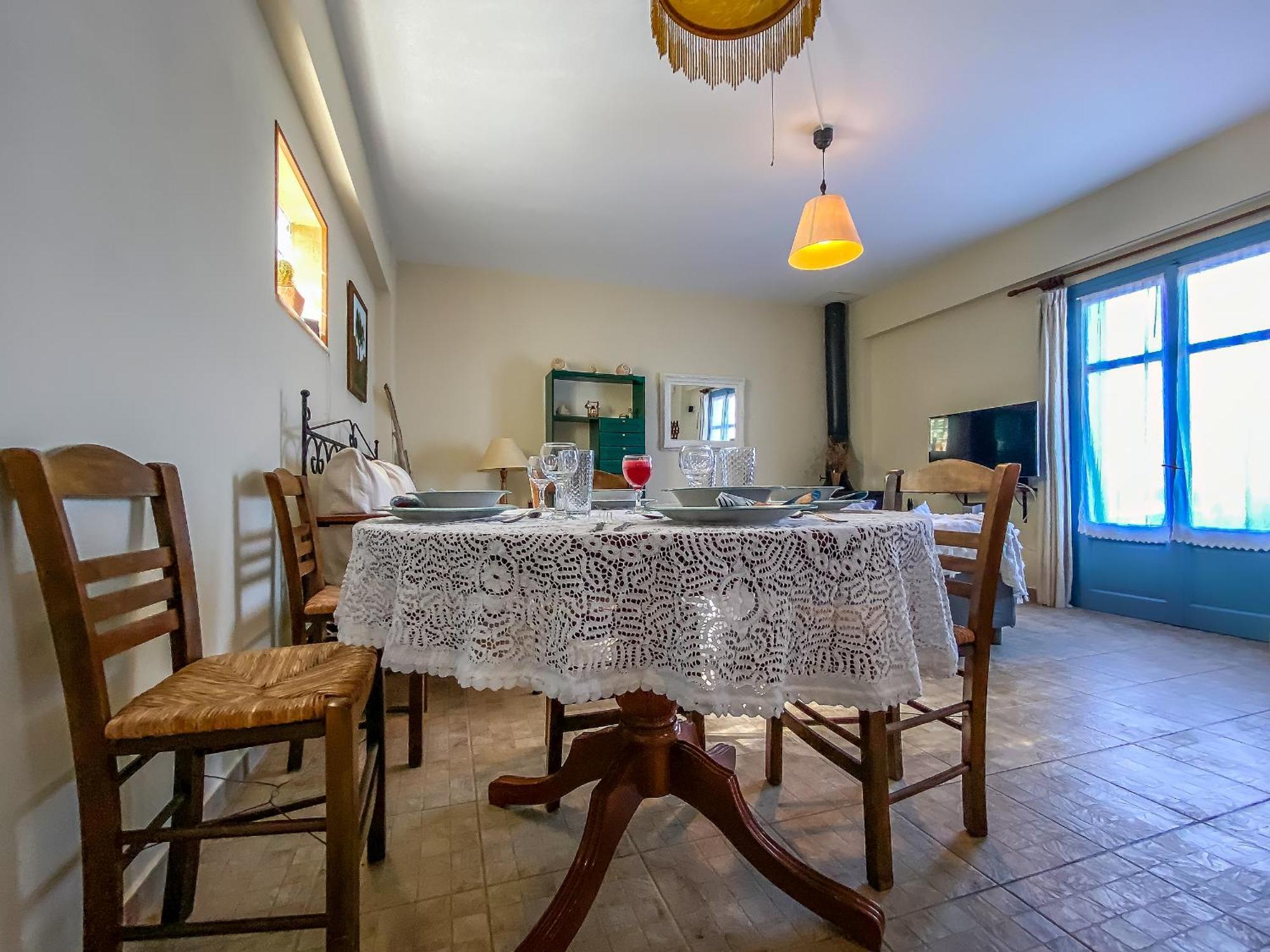 Kyparissis Beach Houses Skala Mistegnon Экстерьер фото